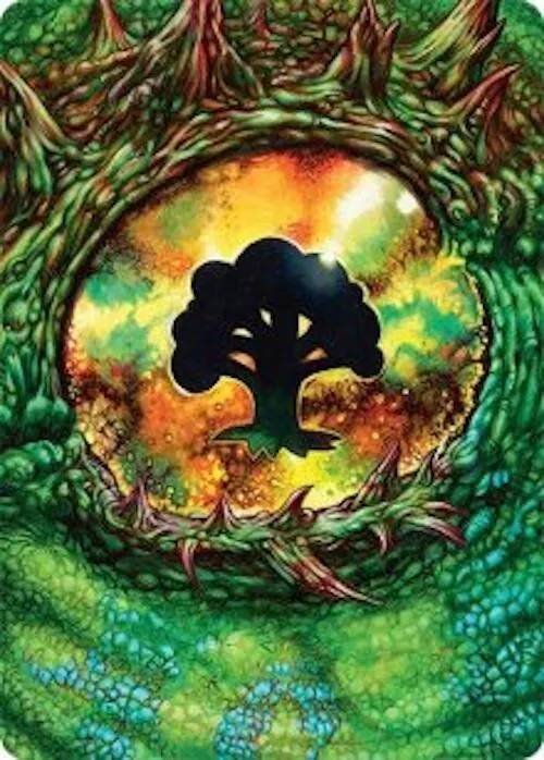Forest Art Card (32/54) [Tarkir: Dragonstorm Art Series]
