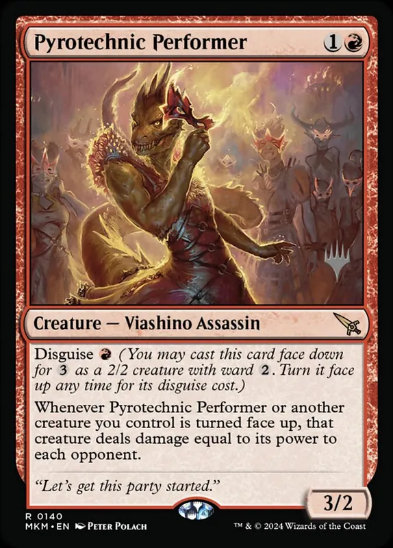 Pyrotechnic Performer [Murders at Karlov Manor Promos]