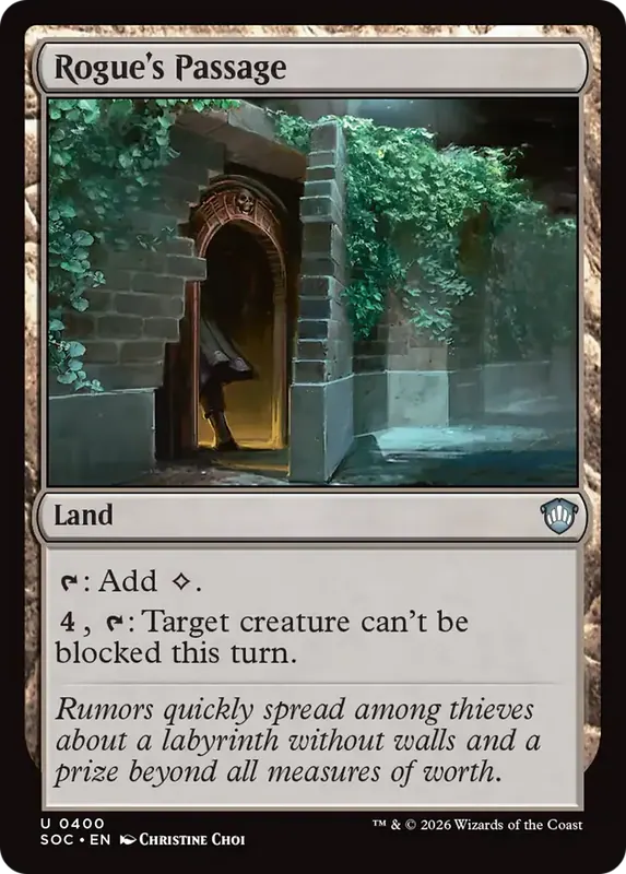 Rogue's Passage [Secrets of Strixhaven Commander]