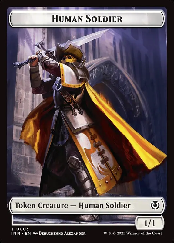 Human Soldier [Innistrad Remastered Tokens]