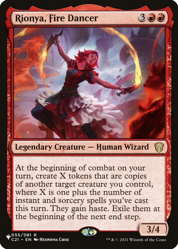 Rionya, Fire Dancer [The List]