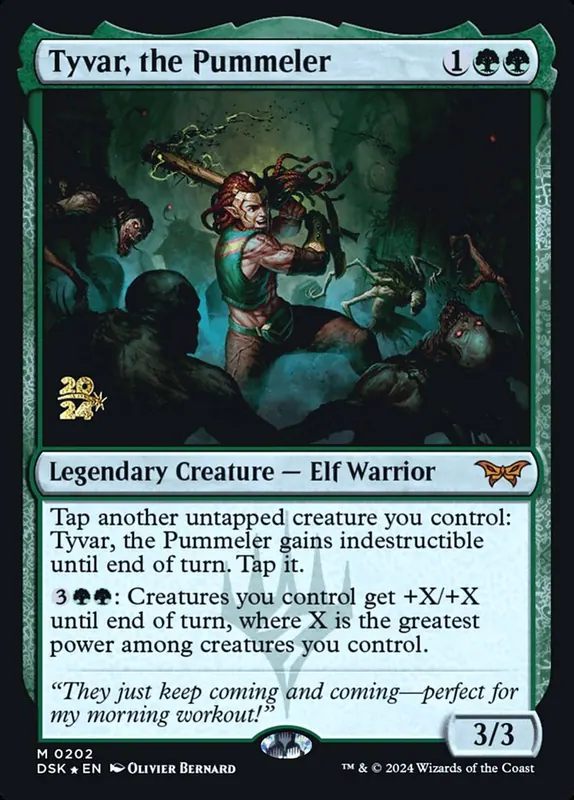 Tyvar, the Pummeler [Duskmourn: House of Horror Promos]