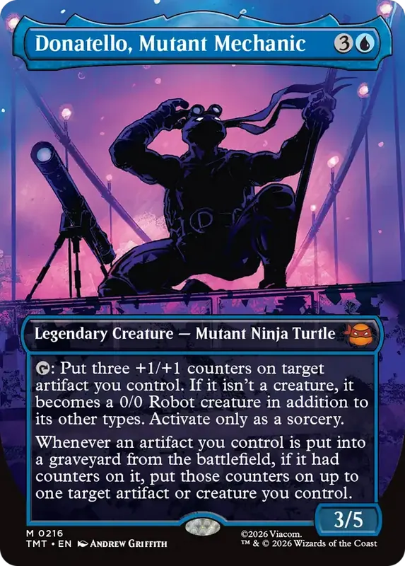 Donatello, Mutant Mechanic (Borderless) [Teenage Mutant Ninja Turtles] - Español