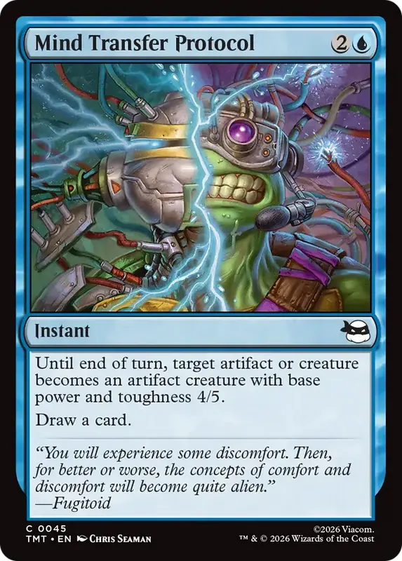 Mind Transfer Protocol [Teenage Mutant Ninja Turtles]