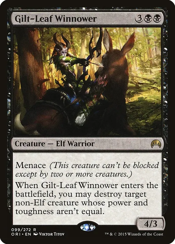 Gilt-Leaf Winnower - Español [Magic Origins]