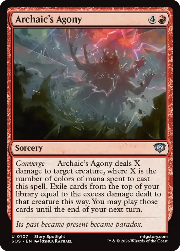 Archaic's Agony [Secrets of Strixhaven]