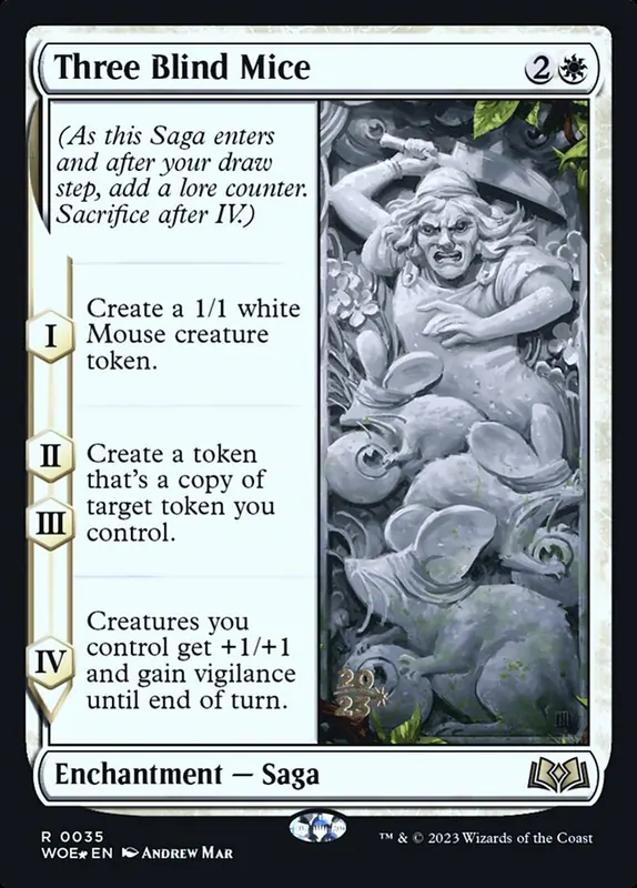 Three Blind Mice [Wilds of Eldraine Promos]