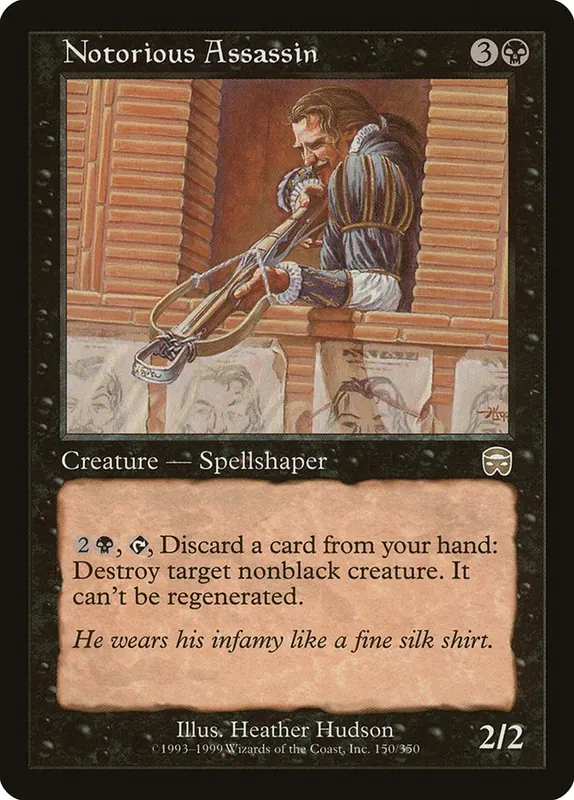 Notorious Assassin [Mercadian Masques]