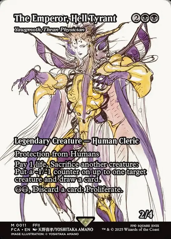 Yawgmoth, Thran Physician [Final Fantasy: Through the Ages]
