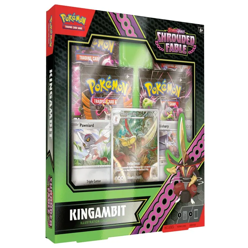 Pokémon - Shrouded Fable - Kingambit Illustration Collection - Ingles