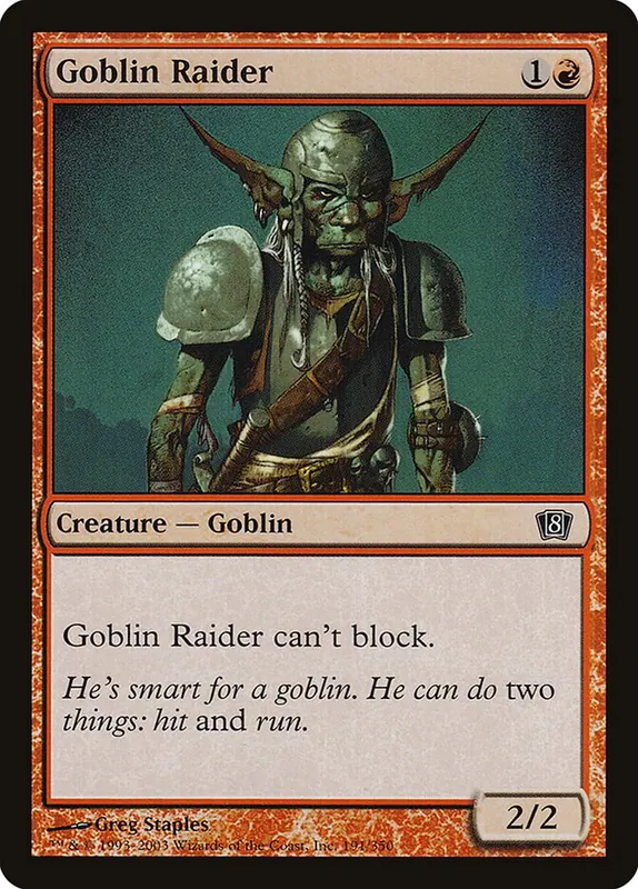 Goblin Raider [Eighth Edition]
