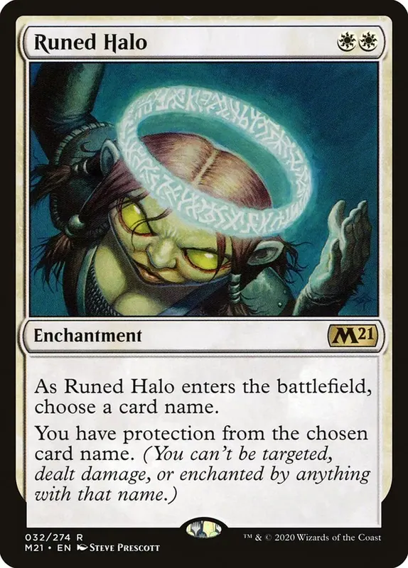 Runed Halo - Español [Core Set 2021]
