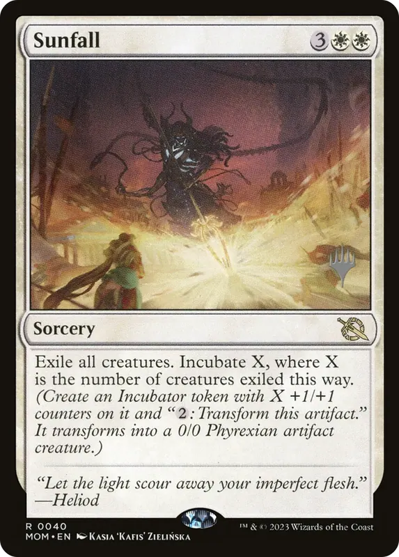 Sunfall (Promo Pack) [March of the Machine Promos] - Español