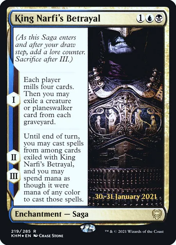King Narfi's Betrayal [Kaldheim Promos]