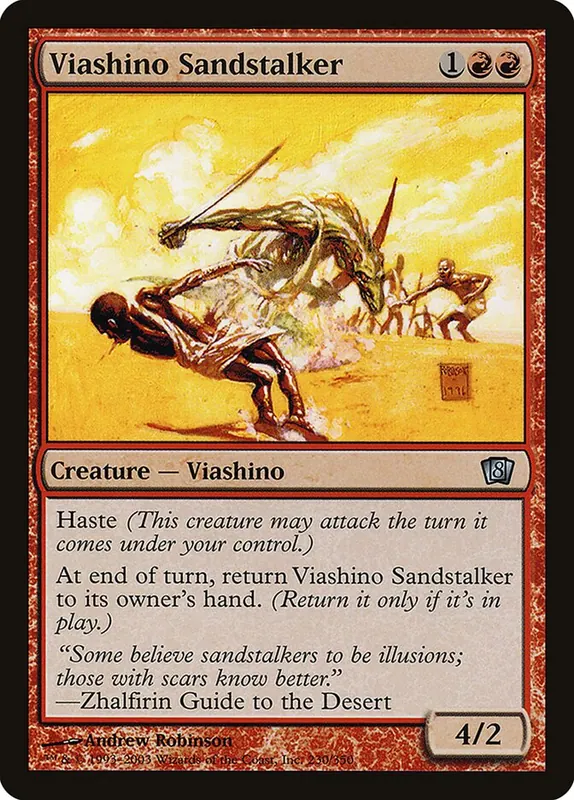 Viashino Sandstalker [Eighth Edition]