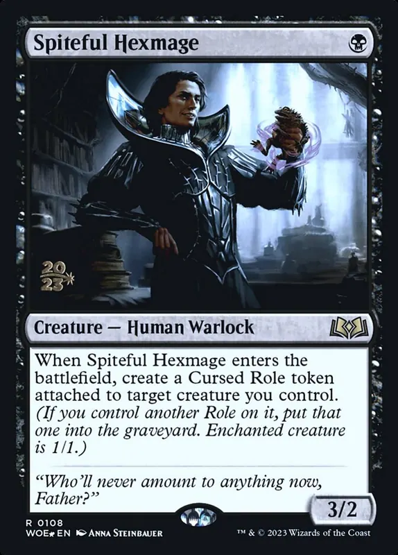 Spiteful Hexmage [Wilds of Eldraine Promos]