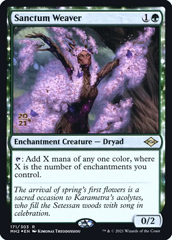 Sanctum Weaver [Modern Horizons 2 Promos]
