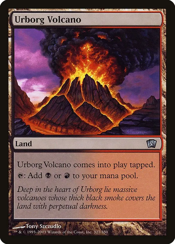 Urborg Volcano [Eighth Edition]