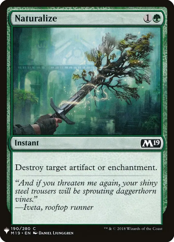 Naturalize [The List]