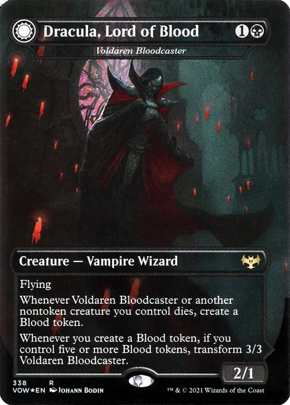 Voldaren Bloodcaster // Bloodbat Summoner [Innistrad: Crimson Vow]
