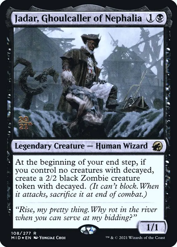 Jadar, Ghoulcaller of Nephalia [Innistrad: Midnight Hunt Promos]