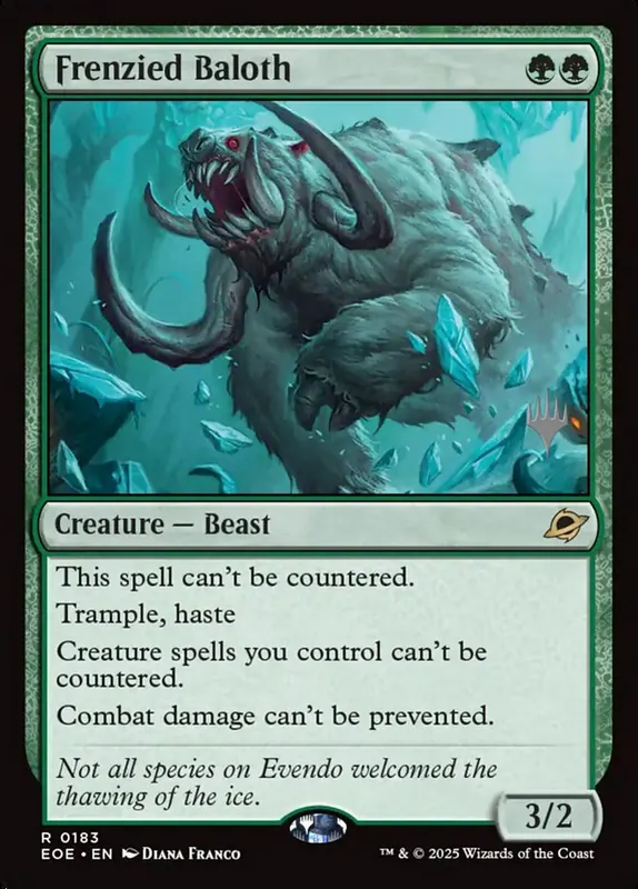 Frenzied Baloth [Edge of Eternities Promos]