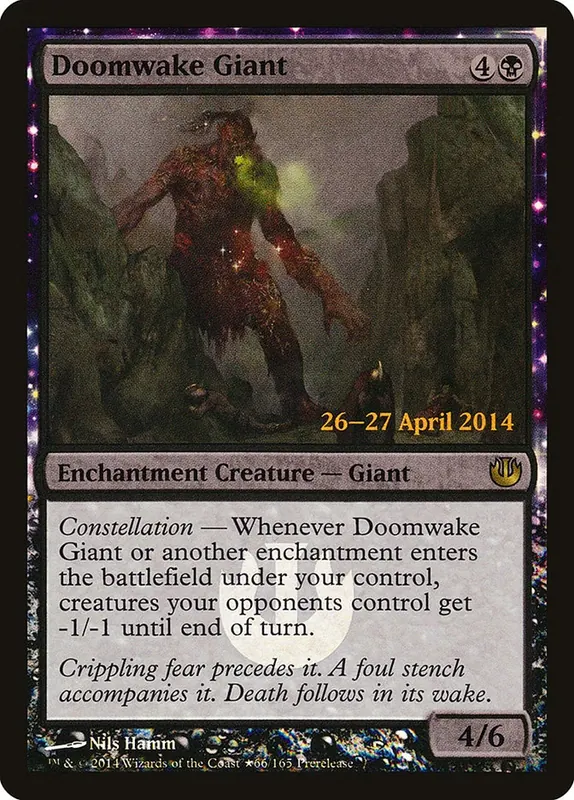 Doomwake Giant [Journey into Nyx Prerelease Promos] - Español