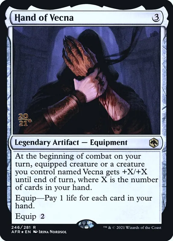 Hand of Vecna [Adventures in the Forgotten Realms Promos]