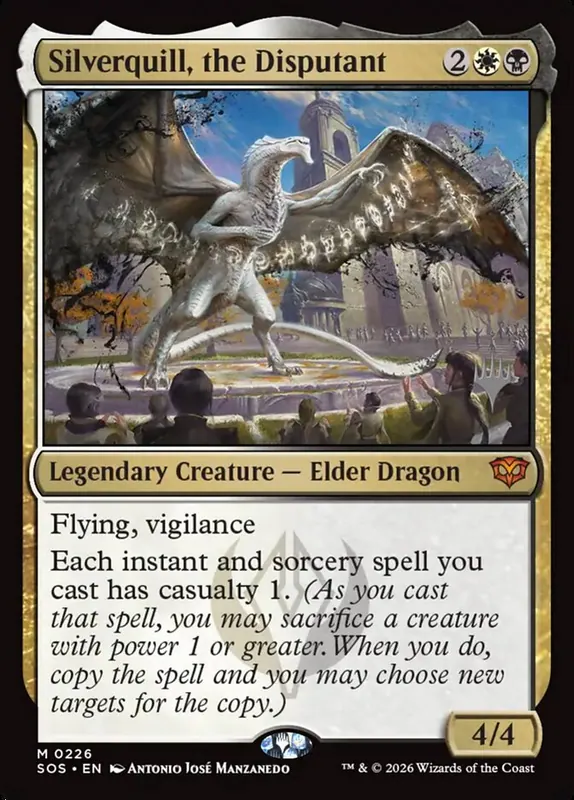 Silverquill, the Disputant [Secrets of Strixhaven Promos]
