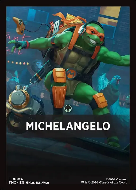 Michelangelo [Teenage Mutant Ninja Turtles Eternal Front Cards]