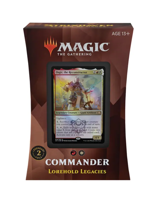 MTG COMMANDER DECK STRIXHAVEN LOREHOLD LEGACIES