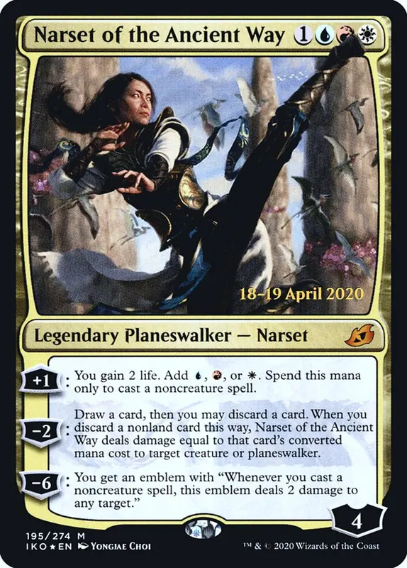 Narset of the Ancient Way [Ikoria: Lair of Behemoths Promos]