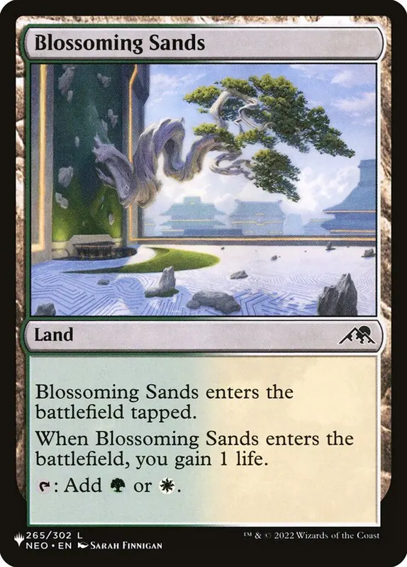 Blossoming Sands [The List]