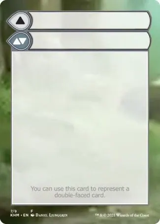 Helper Card (7/9) [Kaldheim Tokens]