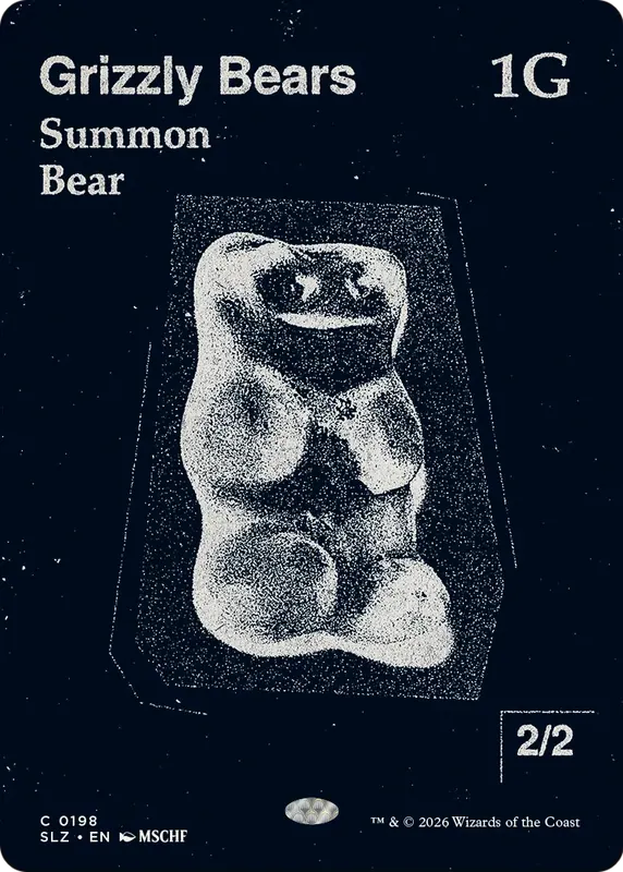Grizzly Bears (0198) [Secret Lair x MSCHF: The Zeta Set]