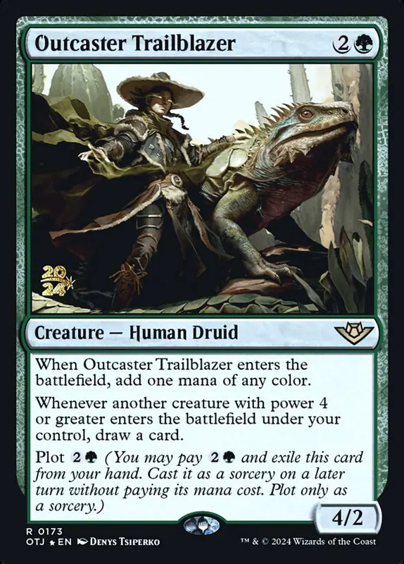 Outcaster Trailblazer [Outlaws of Thunder Junction Promos]