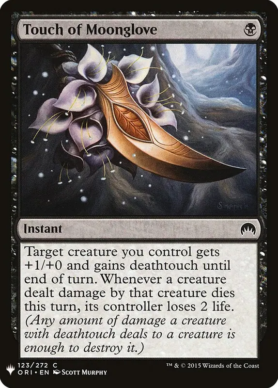 Touch of Moonglove [The List]