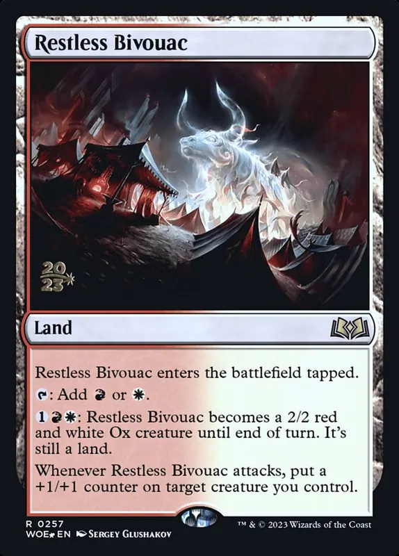 Restless Bivouac [Wilds of Eldraine Promos]
