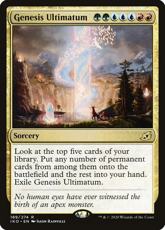 Genesis Ultimatum [Ikoria: Lair of Behemoths] - Español