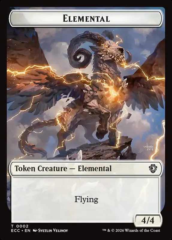 Elemental [Lorwyn Eclipsed Commander Tokens]