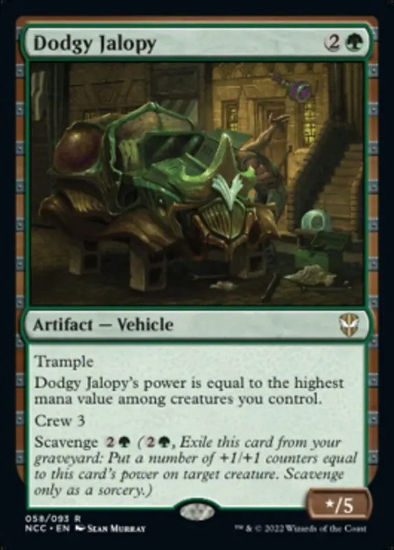 Dodgy Jalopy [Streets of New Capenna Commander]