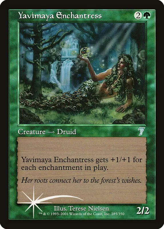 Yavimaya Enchantress [Seventh Edition]