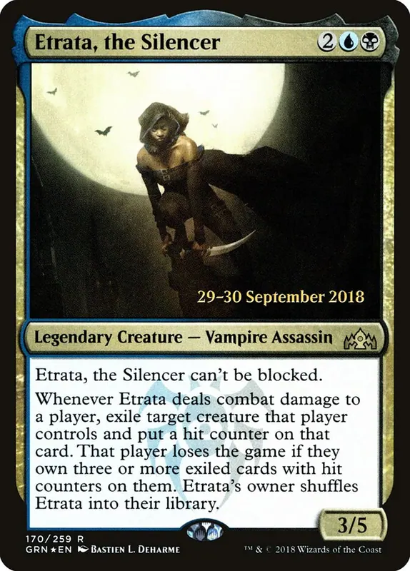 Etrata, the Silencer [Guilds of Ravnica Promos]