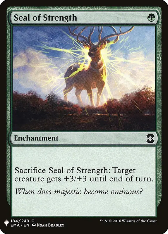 Seal of Strength [The List]