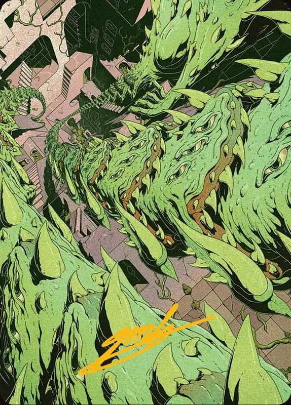 Tarmogoyf // Tarmogoyf [Reality Fracture Art Series]