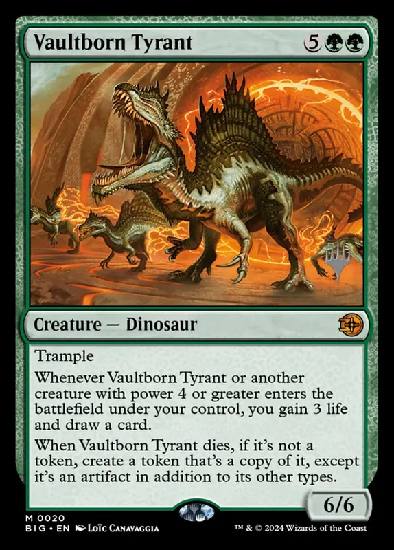 Vaultborn Tyrant [The Big Score Promos]