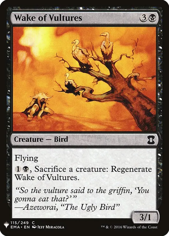 Wake of Vultures [The List]