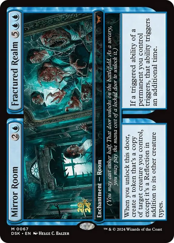 Mirror Room // Fractured Realm [Duskmourn: House of Horror Promos]