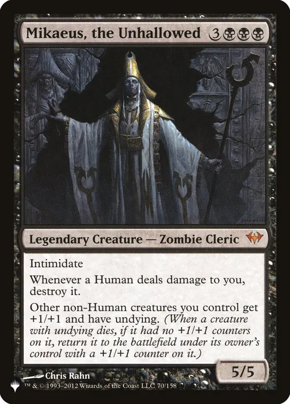 Mikaeus, the Unhallowed [The List]
