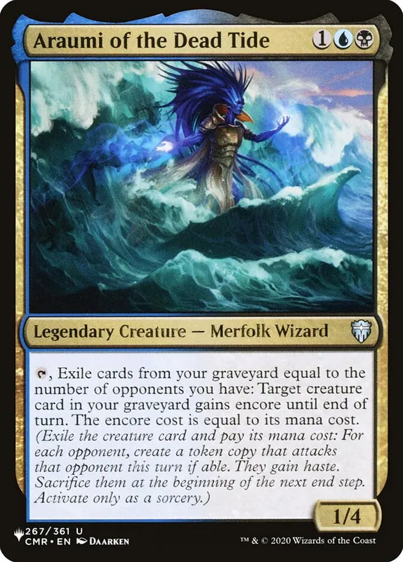 Araumi of the Dead Tide [The List]